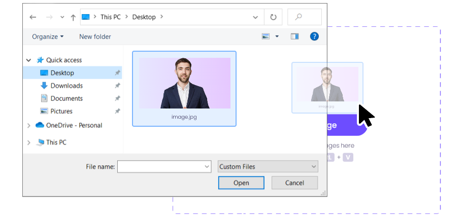 Comment détourer une image en ligne - Étape 1