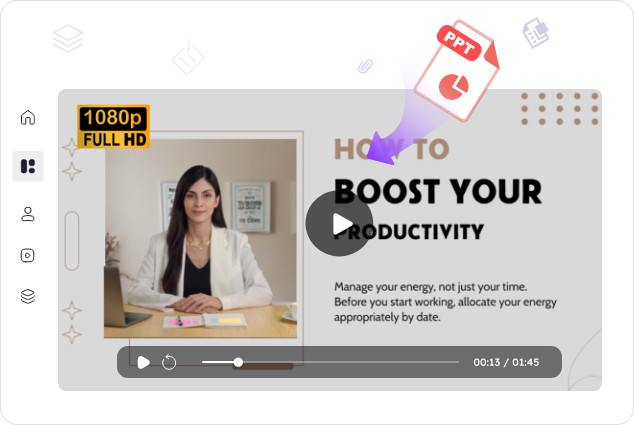 Powerpoint en vidéo