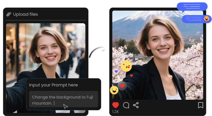 Image générée par Nano Banana AI pour les réseaux sociaux