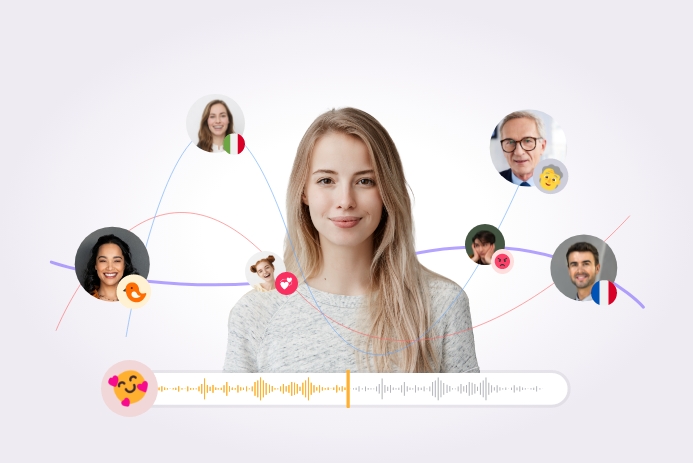 1450+ voix réalistes sur convertisseur de texte en vidéo IA