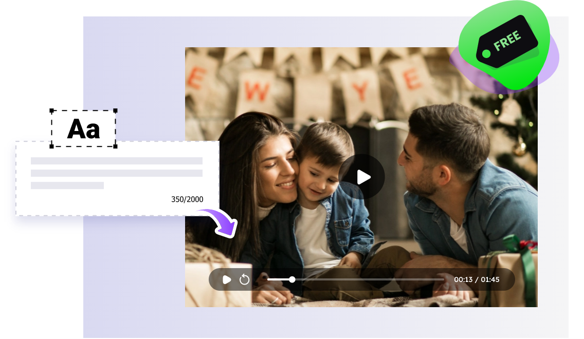 generateur de video a partir de texte gratuit et tout en un