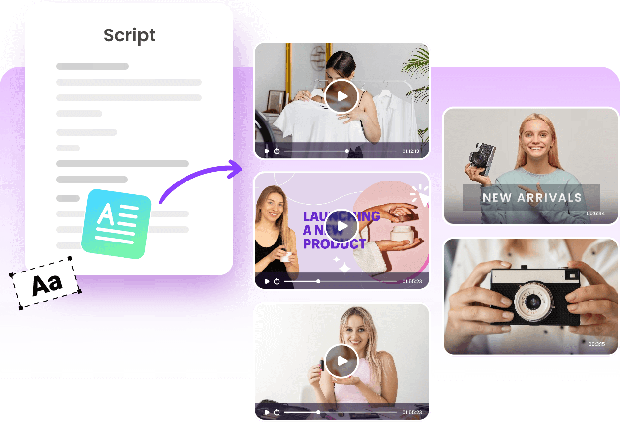 Script IA pour la Conversion d'URL en Vidéo