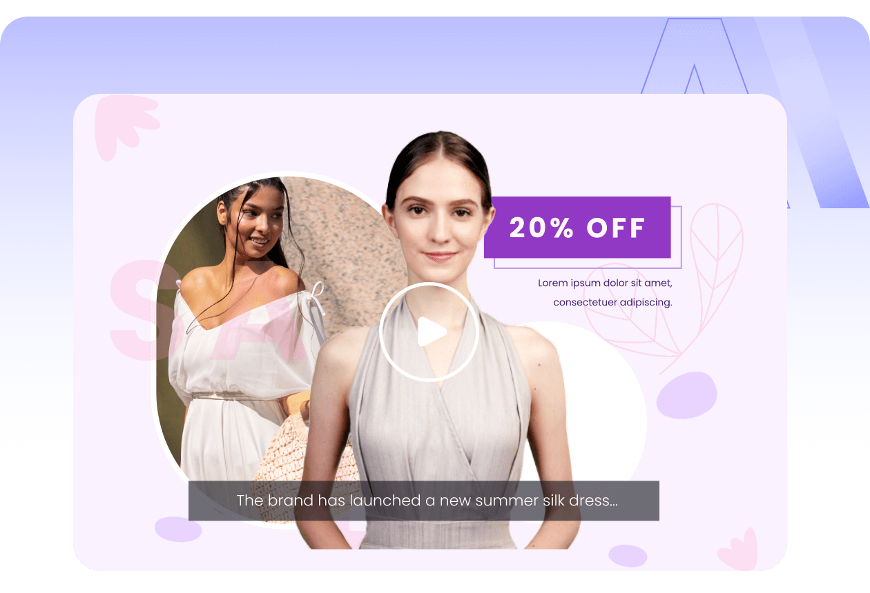 Avatars IA pour la Conversion d'URL en Vidéo