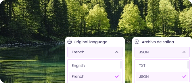 Transcription vidéo en texte gratuite - étape 2