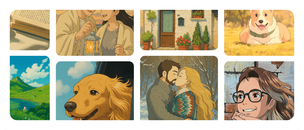 Filtro Ghibli gratis per immagini e video