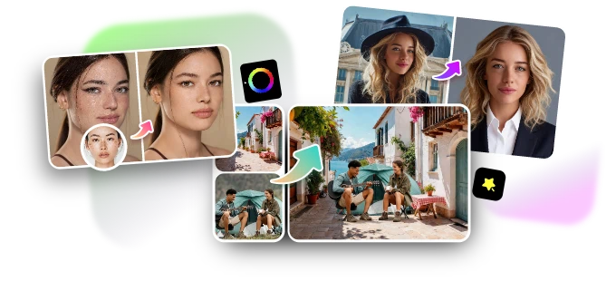 Editor di foto AI potente e gratuito
