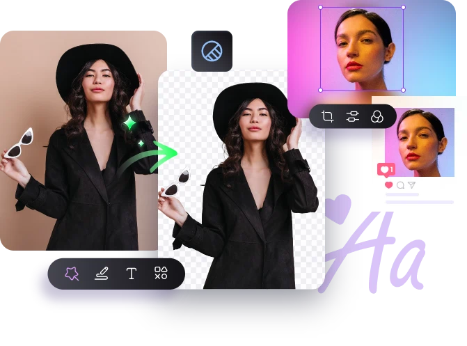 Vidnoz Editor di foto AI