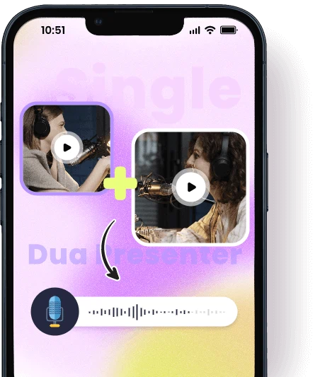 App per podcast a due voci
