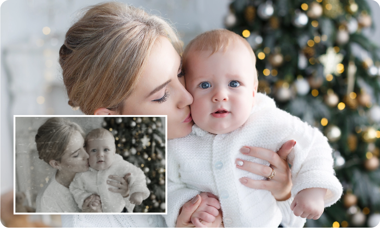 Video enhancer AI per video nostalgici