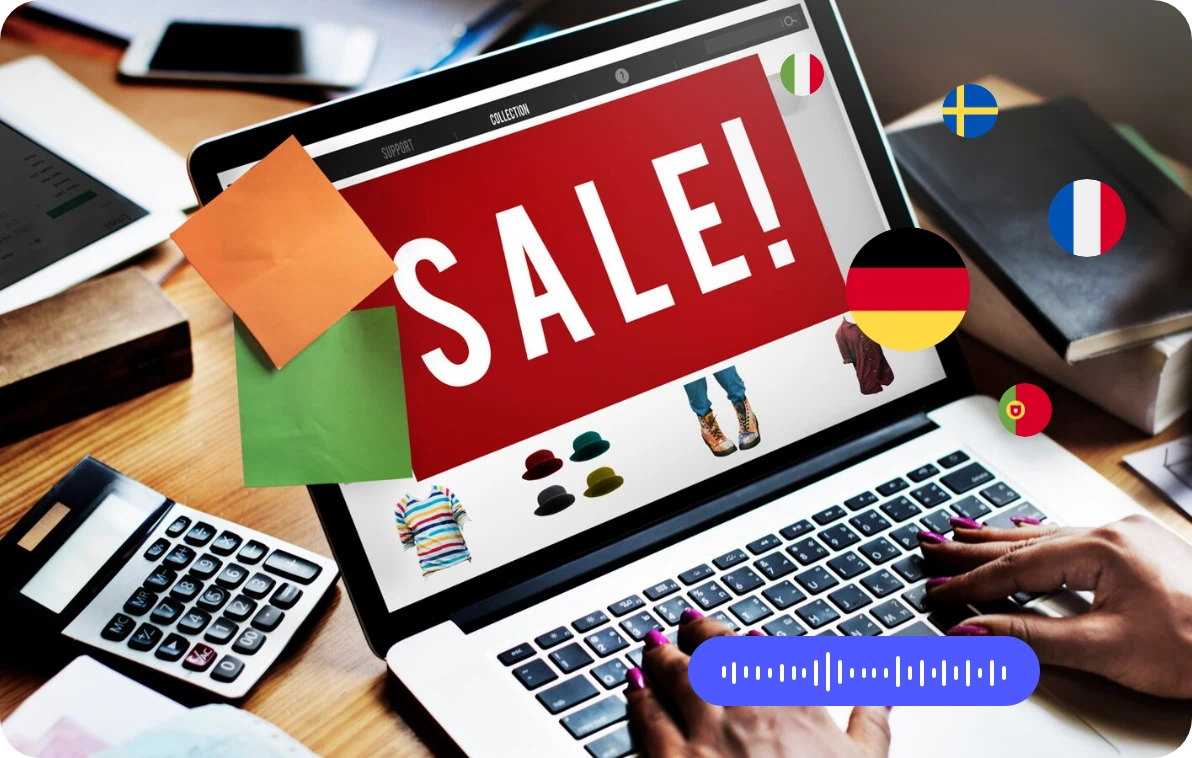 Traduttore audio online per Business