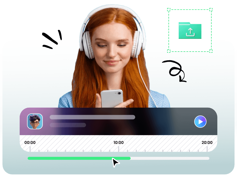 Crea voce AI facilmente