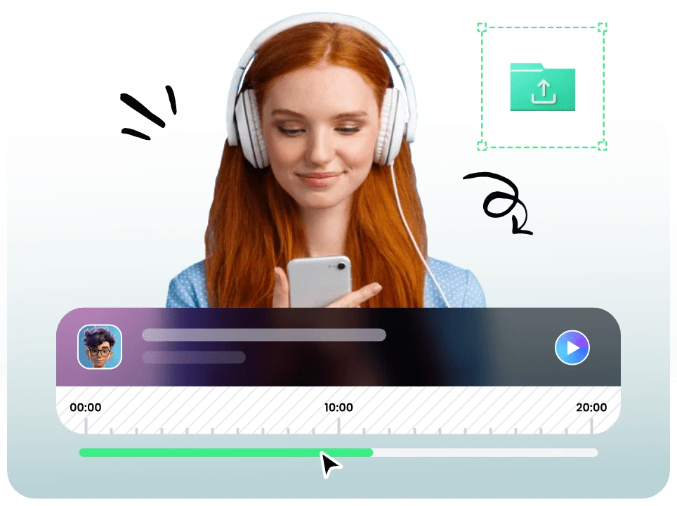 Crea voce AI facilmente