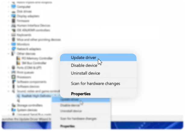 Come risolvere il problema di assenza audio - Passaggio 4