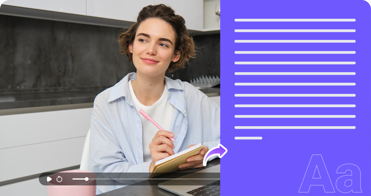 Da video a testo gratis per riutilizzare i contenuti