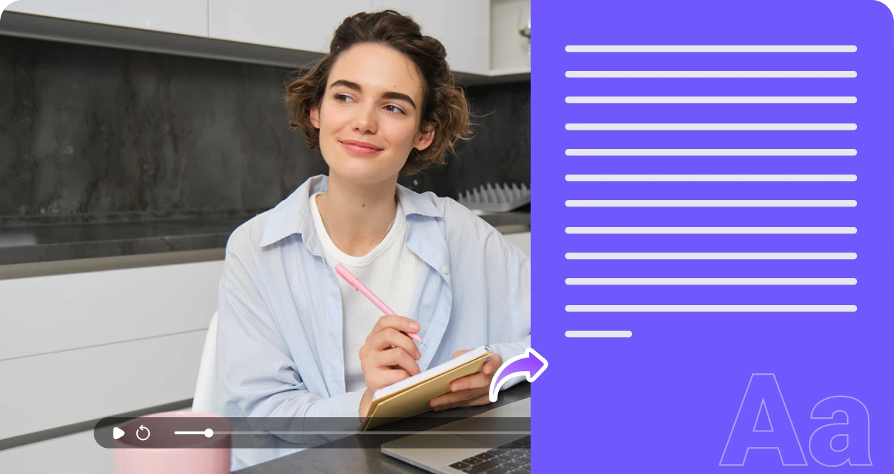 Da video a testo gratis per riutilizzare i contenuti