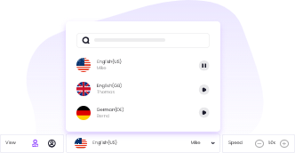 Vidnoz AI テキスト読み上げ