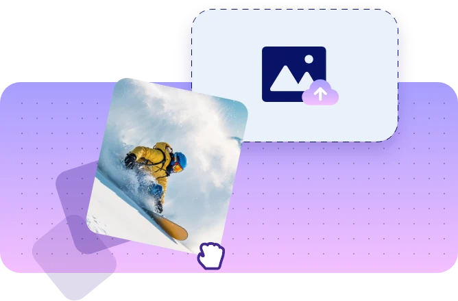 AI画像拡張ステップ - アップロード