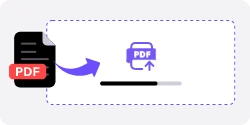 PDFをアップロード