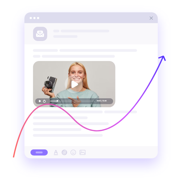 動画でメール開封率やブランド認知度や親しみやすさを向上する
