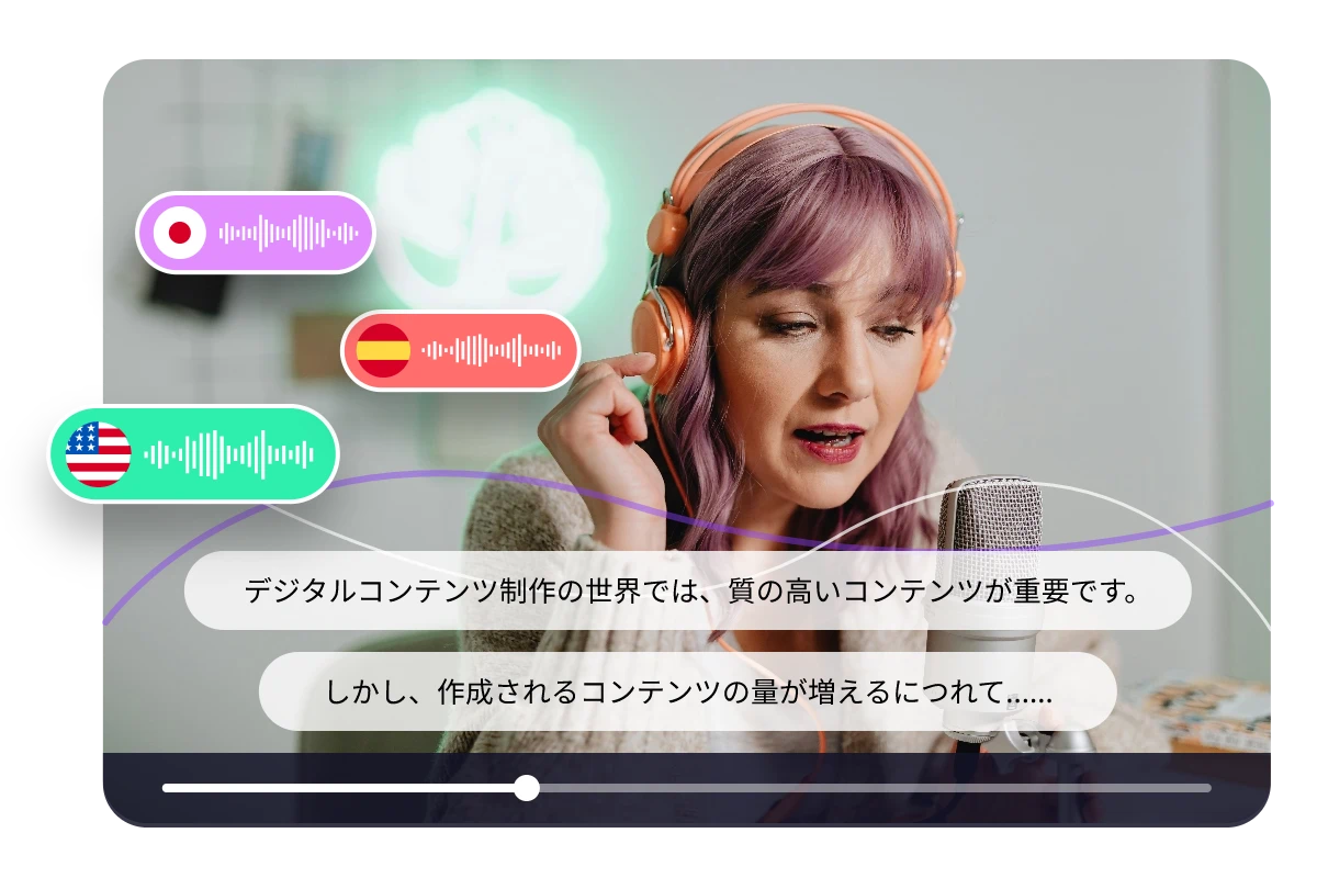 音声・字幕翻訳