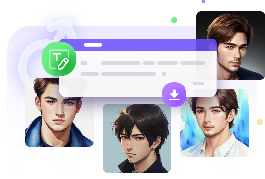 Gerador de Avatar IA de Vidnoz-Texto para Imagem