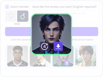 Como Usar o Gerador de Avatar IA de Vidnoz Gratuitamente-Passo 3