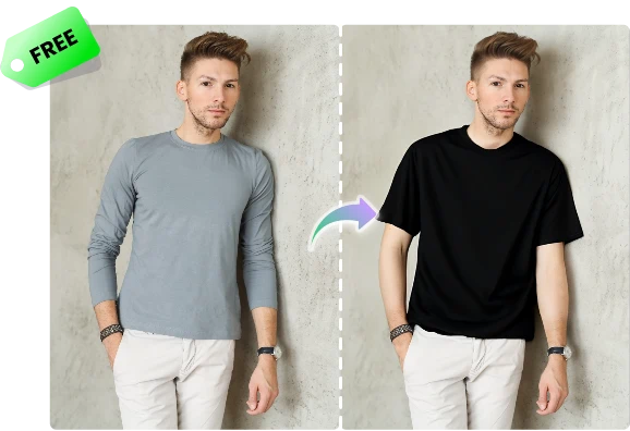 Mudar Roupa em Foto Online Grátis