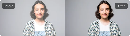 IA Corrige Cores de Retratos