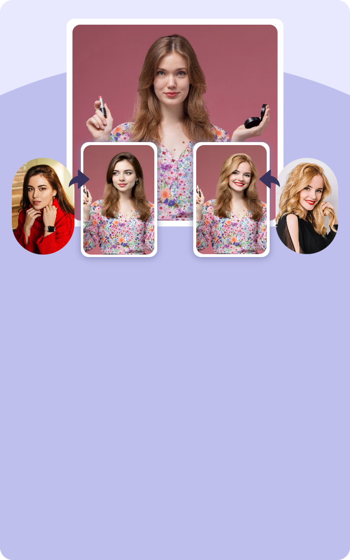 AI Head Swap para E-commerce