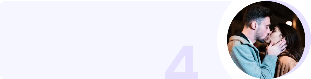 criar beijo ia para filme romântico