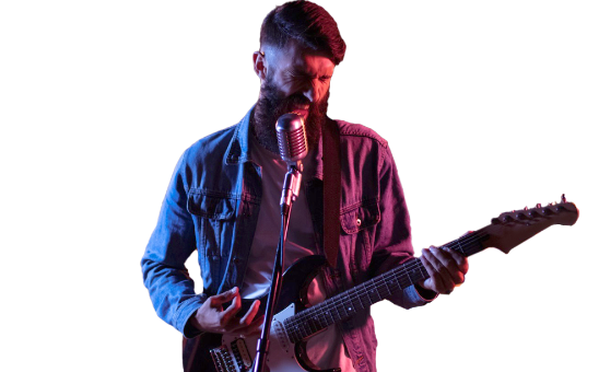 fazer musica com ia rock