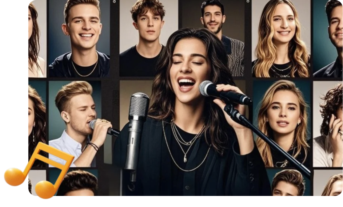 Covers de fã com ia