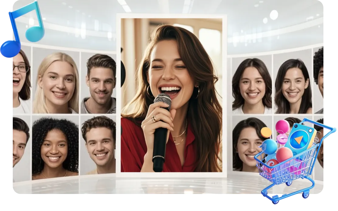 Cover com IA para Marketing