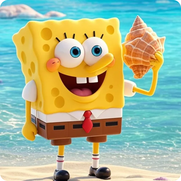 IA Cover do Bob Esponja
