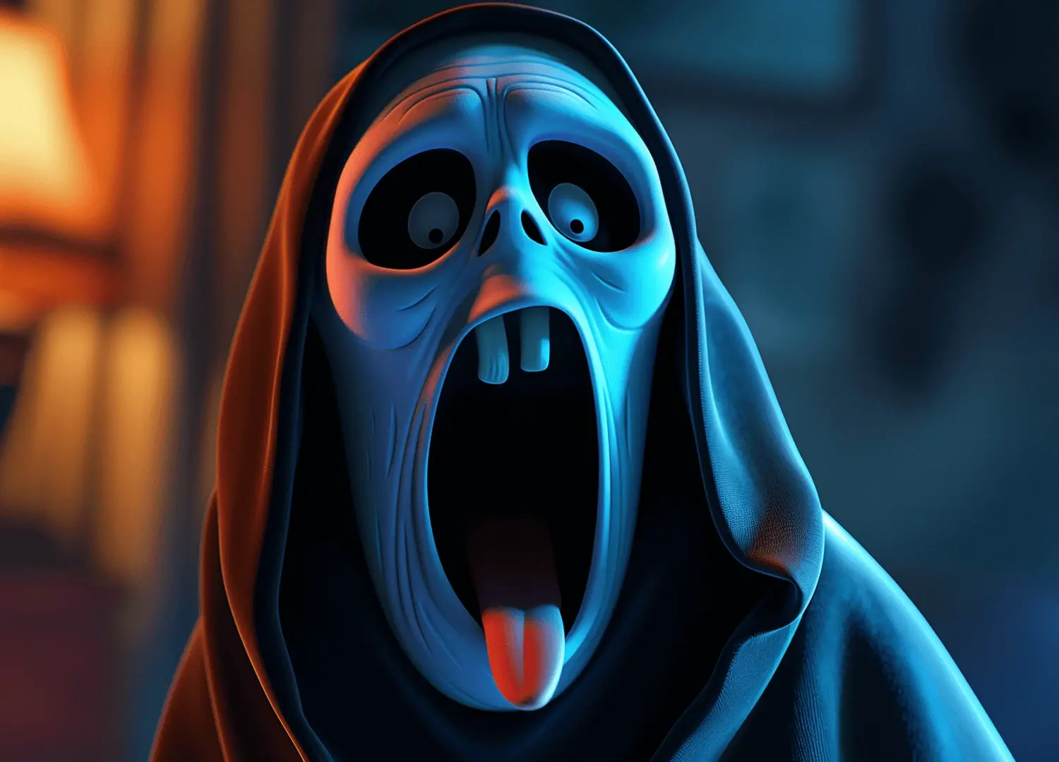 Voz Ghostface IA para Pegadinhas Divertidas