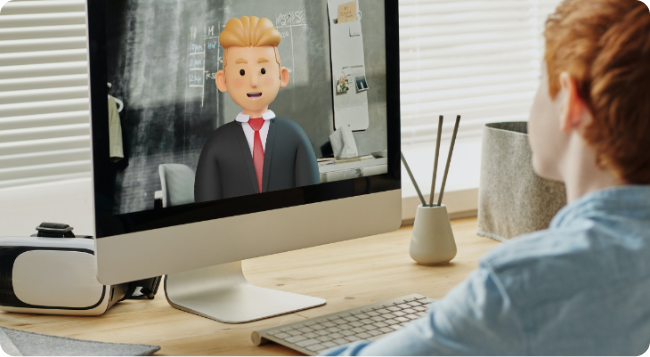 Gerador de IA de voz gratuito - E-learning