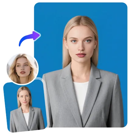 trocar rostos para seu avatar de marca