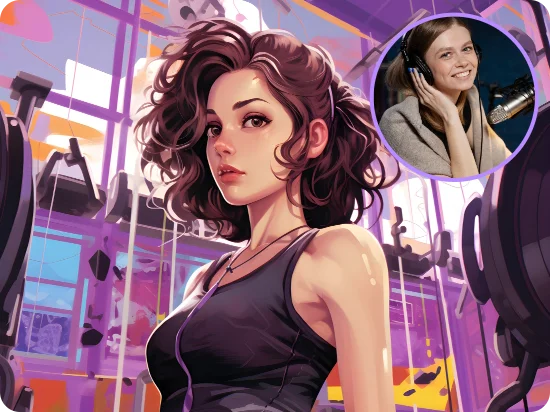 Duble animes com voz de mulher