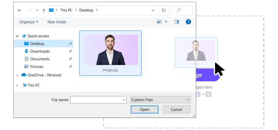 Como remover fundo de imagens - Etapa  1