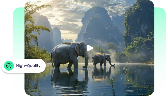 Animar Foto com movimento suave e alta qualidade