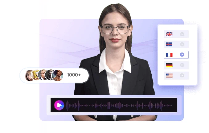 converter foto em avatar com diferentes idiomas e vozes