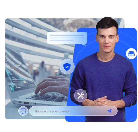 Avatar Interativo com IA Oferece Suporte de TI Online