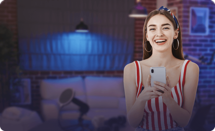 Foto Falante de IA para Redes Sociais